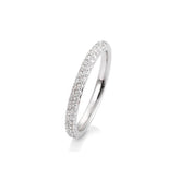 Bague d'éternité Breuning en or 18 carats avec 40 diamants 0,3 ct. - 41/84100